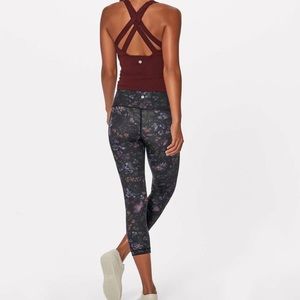 lululemon athletica Floral Ankle Cropped Pants